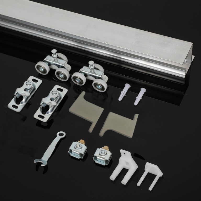 1 Doors Sliding Door Hardware Kit