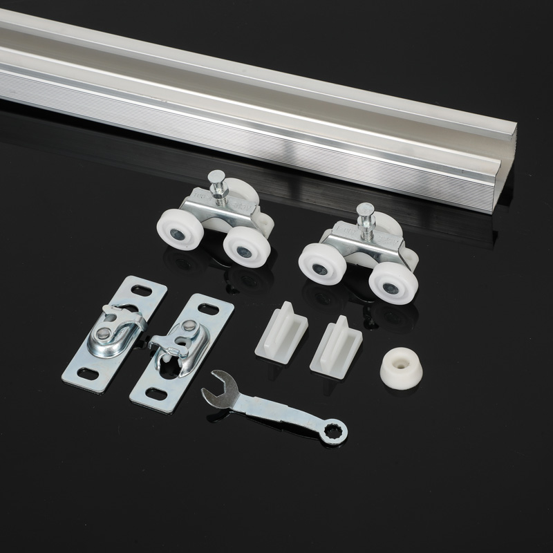 200 LBS Pocket Door Track & Hardware Kit