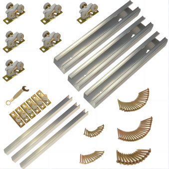 150 200 400 Mutil Doors Sliding Door Hardware Kit
