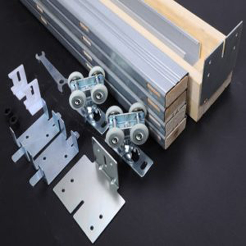 2x4 150 lbs pocket door hardware frame kit