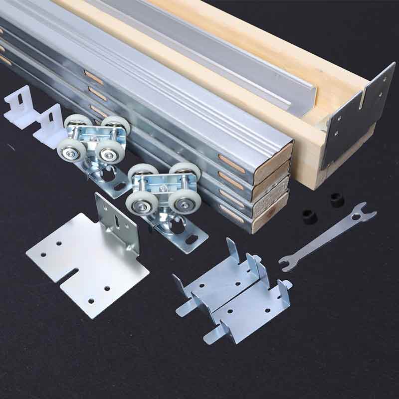 2x4 250 lbs pocket door frame kit