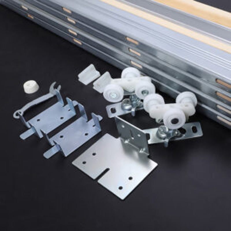 2×4 125 lbs Pocket Door Hardware Frame Kit