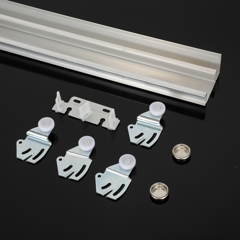 50 LBS 2 4 Doors Sliding Door Hardware Kit