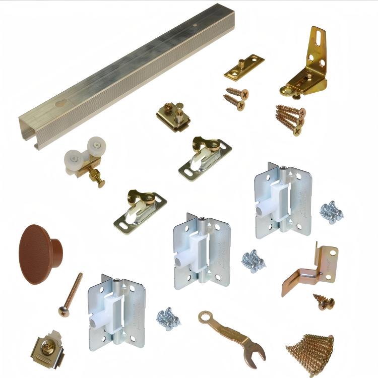 50 LBS Bi-Fold Door Hardware Kit-2-4 Doors 111FD
