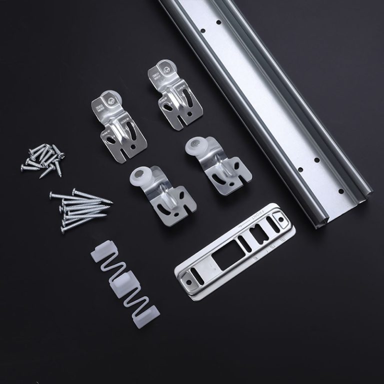 60 LBS 2 Doors Sliding Door Hardware Kit – Slot Adjust-ST